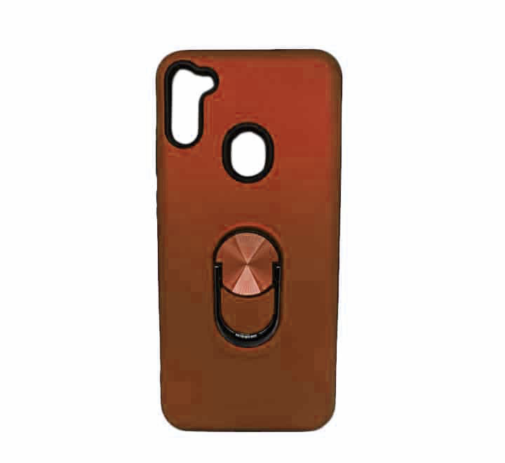 Hoesje Geschikt Voor Samsung Galaxy A11 hoesje Shockproof Armor case - back cover – TPU – Wijn Rood