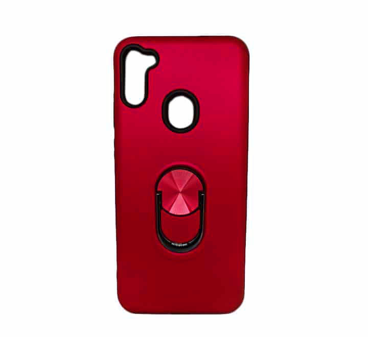 Hoesje Geschikt Voor Samsung Galaxy A11 hoesje Shockproof Armor case - back cover – TPU – Rood
