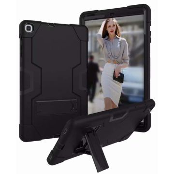 Ntech Armor Kickstand Hoesje Samsung Galaxy Tab A 10.1 (2019) - Zwart