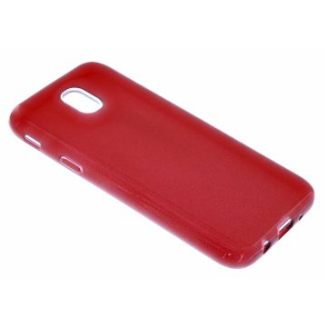Rood Glitter TPU Hoesje Samsung Galaxy J5 (2017)