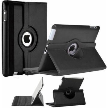 iPad 2 / 3 / 4 Case 360 graden draaibare beschermhoes cover - zwart