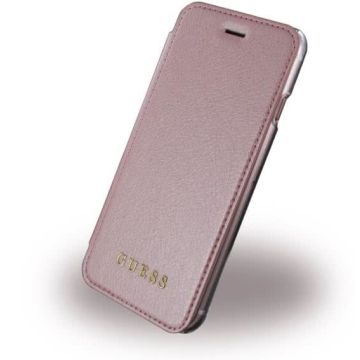 Guess IriDescent Book Case/Cover - Samsung Galaxy S8+ (Plus versie) - RoseGoud