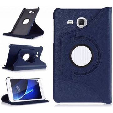 Samsung Galaxy Tab A 7.0 inch (2016) T280 / T285 hoesje 360 graden draaibare Case Donker Blauw