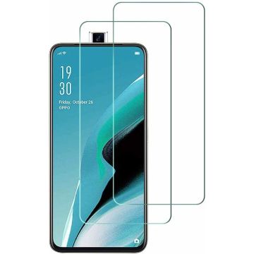 Oppo Reno 2Z Screenprotector Tempered Glass - 2 Stuks