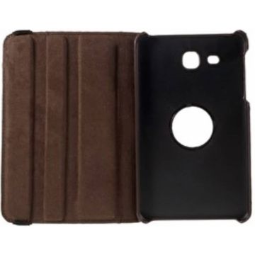Samsung Galaxy Tab A 7.0 inch (2016) T280 / T285 hoesje 360 graden draaibare Case Bruin