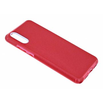 Huawei P20 Pro Rood Glitter TPU Back Cover Hoesje
