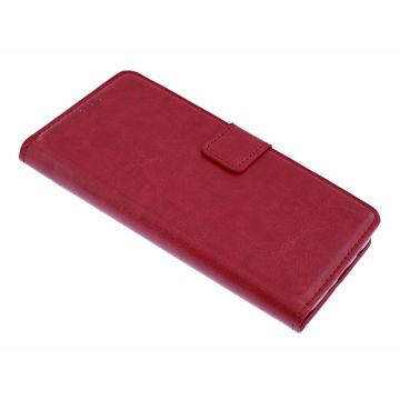 Luxe Boektype / Portemonnee met Pasjes houder & Magneetsluiting Rood - Samsung Galaxy A50s/A30s