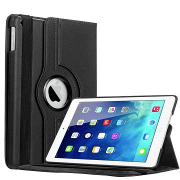 iPad Air Luxe 360 Graden Rotatie hoesje Case Zwart