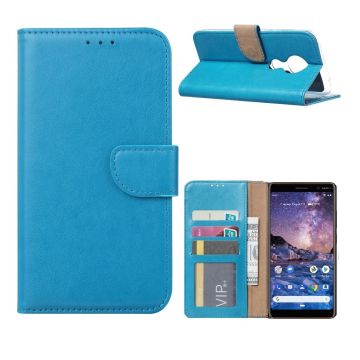 Nokia 6.2 / Nokia 7.2 Portemonnee hoesje / Boek hoesje - Turquoise