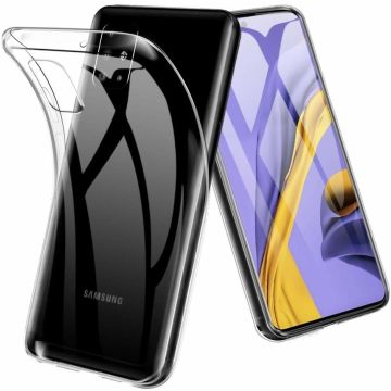 Samsung Galaxy A51 Hoesje TPU Back Cover - Transparant