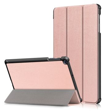 Samsung Galaxy Tab A 10.1 2019 hoes - Smart Tri-Fold Bookcase - Rose Goud