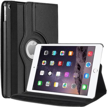 Apple iPad Air 2 Case, 360 graden draaibare Hoes, Cover - Zwart