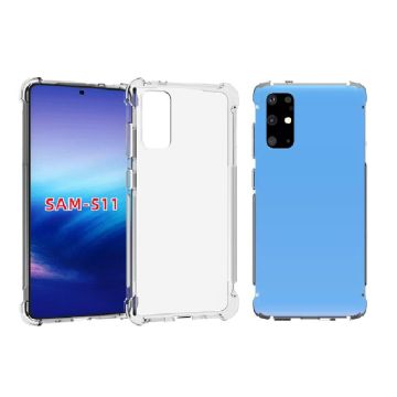 Samsung Galaxy S20 Plus Hoesje - Anti Shock Back hoesje - Transparant