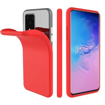 Nano Silicone Back Hoesje voor Samsung Galaxy S20 - Rood