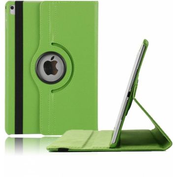 nieuwe iPad 9.7 (2017) hoesje 360ﾰ draaibaar Groen