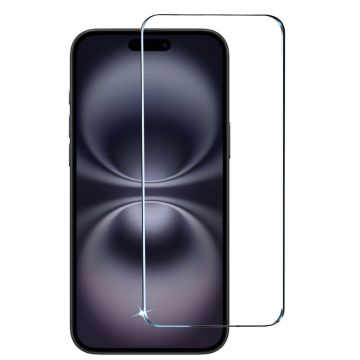 Tempered glass Geschikt voor iPhone 16 Plus Screenprotector - Beschermglas - Glasplaatje