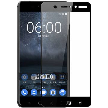 Nokia 6 full coverage Curved Edge tempered glass