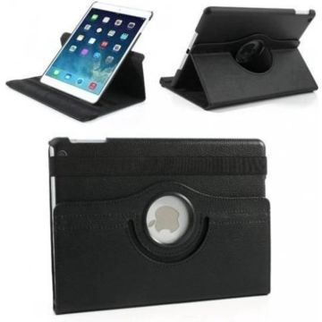 Apple iPad Air 2 Swivel Case, 360 graden draaibare Hoes, Cover met Multi-stand - Kleur Zwart