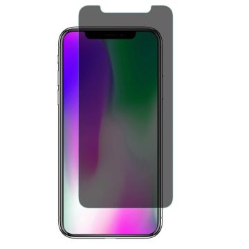 Ntech Screenprotector Screenprotector Geschikt voor iPhone Xr Privacy Glazen Screenprotector/ Anti Spy Tempered Glass - Schermbescherming