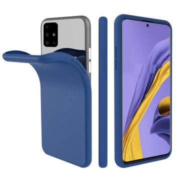 Nano Silicone Back Hoesje voor Samsung Galaxy A71 - Blauw