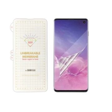 Ntech Samsung Galaxy S10+ Plus Diamond Film Folie Screenprotector Full-screen | Fingerprint Unlocking Transparant/Clear
