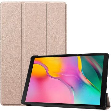 Samsung Galaxy Tab A7 Hoes - 10.4 inch - (2020/2022) - Trifold Bookcase - Goud