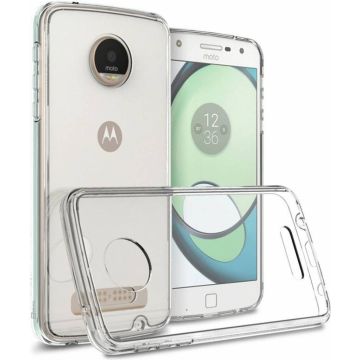 Motorola Moto Z Play transparant tpu hoesje