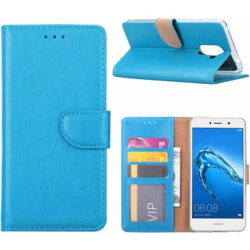 Huawei Y7 Prime Portemonnee hoesje / book case Blauw