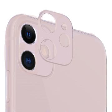 Geschikt voor iPhone 11 Camera Lens Metal Protector - Rose goud