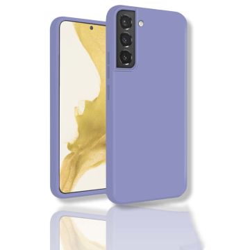 oTronica Samsung S22 hoesje Lavendel - Samsung Galaxy S22 hoesje - hoesje Samsung S22 - S22 hoesje - hoesje Samsung Galaxy S22 - hoesje S22 - Siliconen hoesje –Lavendel - oTronica colourackcover