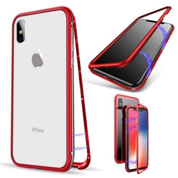 Magnetisch iPhone Xs Max hoesje - ROOD - voor iPhone Xs Max