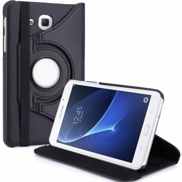 Samsung Galaxy Tab A 7.0 inch T280 / T285 Case met 360? draaistand cover hoesje - Zwart