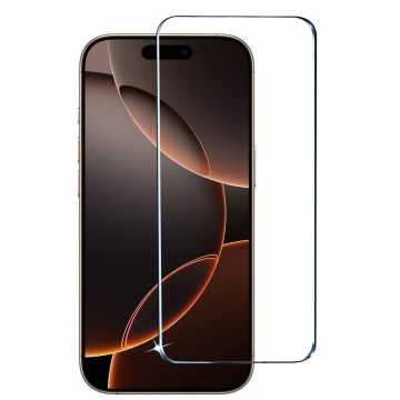 Tempered glass Geschikt voor iPhone 16 Pro Screenprotector - Beschermglas - Glasplaatje