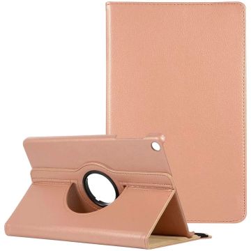 Samsung Galaxy Tab A8 (2021) hoes - Samsung Tab A8 (10.5 inch) 2021 draaibare hoes - Rose Goud