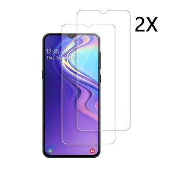Ntech 2Pack Samsung Galaxy M20 Screenprotector Tempered Glass