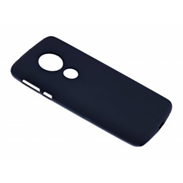 Motorola Moto E5 Case Zwart TPU Hoesje Matte Finish Slim Profile