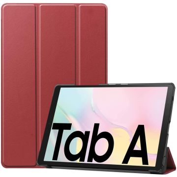 Samsung Galaxy Tab A7 Hoes - 10.4 inch - (2020/2022) - Trifold Bookcase - Wijnrood