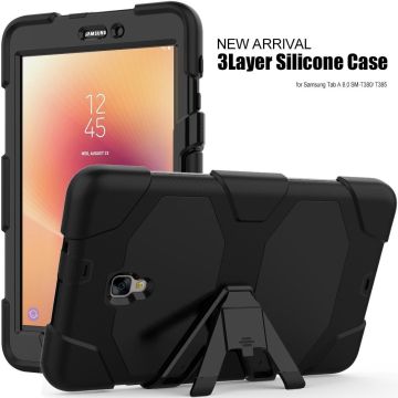 Ntech Samsung Galaxy Tab A 8.0 T380 Extreme Armor hoesje Case - Zwart