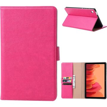 Samsung Tab S6 lite Hoes Premium Luxe Leren Bookcase Pink - Samsung Galaxy S6 lite hoes Boekmodel - Samsung S6 lite hoesje - Samsung Tab S6 lite hoesje