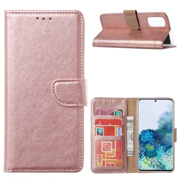 Samsung S20 FE Hoesje - Samsung Galaxy S20 FE Bookcase / Wallet case - Rose Goud