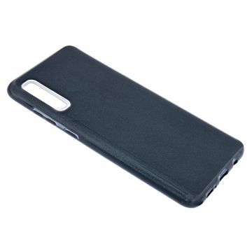 Samsung Galaxy A50s/A30s Glitter TPU Back Cover Hoesje - Zwart