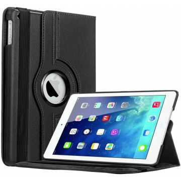 iPad Air Case cover 360 graden draaibare hoesje - Zwart