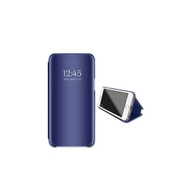 Ntech New Style LED Flip Cover Hoesje voor Samsung Galaxy A70/A70s - Blauw