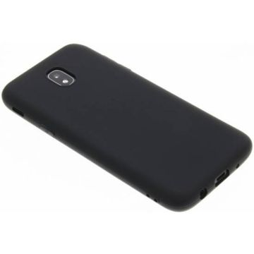 Zwart color TPU hoesje Samsung Galaxy J5 (2017)
