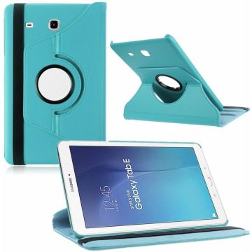 Tablet hoesje 360? draaibaar voor Samsung Galaxy Tab E 9,6 inch Tab E T560 / T561 - Licht Blauw"