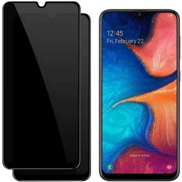 Samsung Galaxy A70 Privacy Screenprotector 2Pack - Privacy Screenprotector Samsung A70 - Privacy Glas A70 - Privacy Screenprotector Samsung A70 - Privacy Screenprotector Ntech