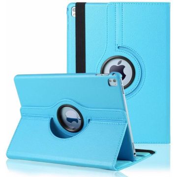 iPad Pro 9.7 inch Case met 360ﾰ draaistand cover hoesje - Licht Blauw