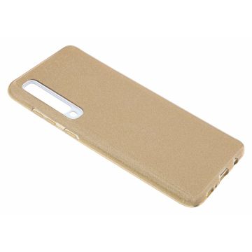 Ntech Huawei P30 Glitter TPU Back Cover Hoesje - Goud
