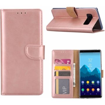 Samsung Galaxy Note 8 Portemonnee hoesje / book case Rose Goud