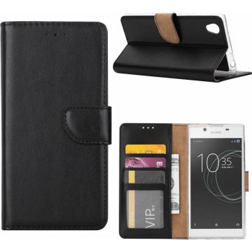 Sony Xperia XZ Premium Portemonnee / Boektype hoesje met stand Zwart